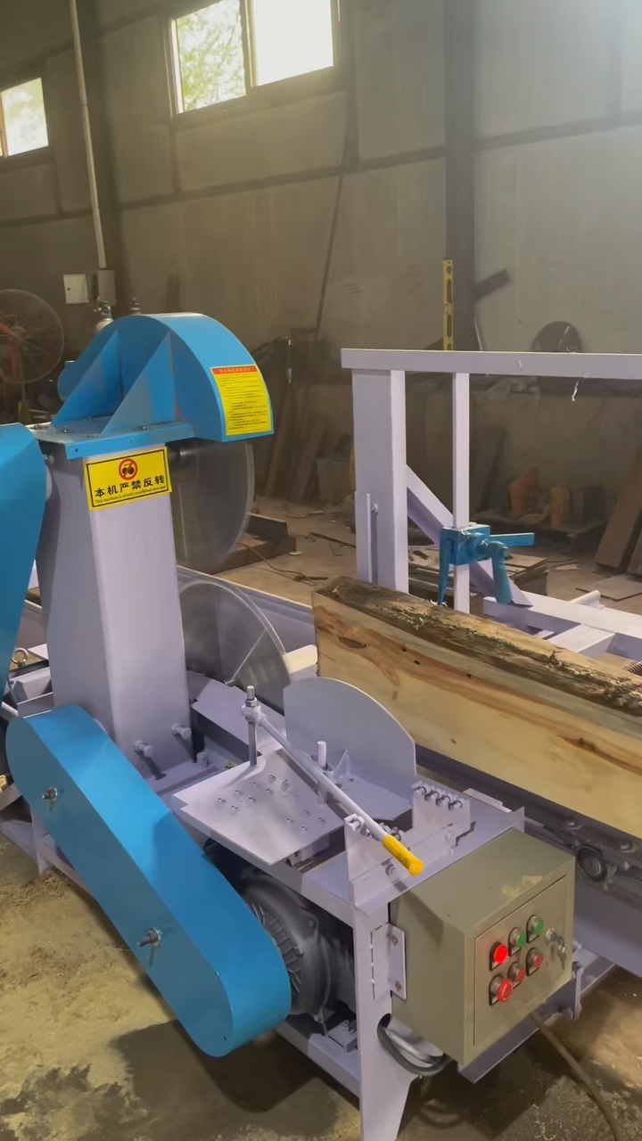 原木推臺鋸 專業木工開料與定制解決方案